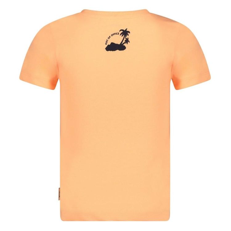 Sturdy T-shirt - Lagoon Legends (71700502/Neon Oranje) - WeekendMode