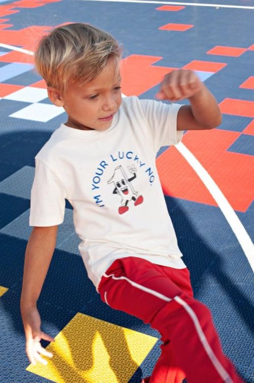 Sturdy T-shirt - Run the Day (71700479/Offwhite) - WeekendMode