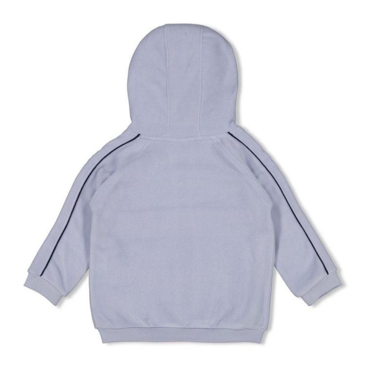 Sturdy Vest fleece met capuchon - Waves and Wha (71800051/Blauw) - WeekendMode