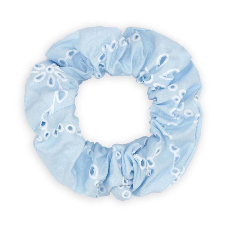 Sui Ava Floral Broderie Scrunchie (SA2601172/Bubblegum) - WeekendMode