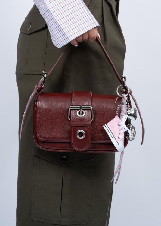 Sui Ava Pink Basket bag charm (SA2601185/Pink) - WeekendMode