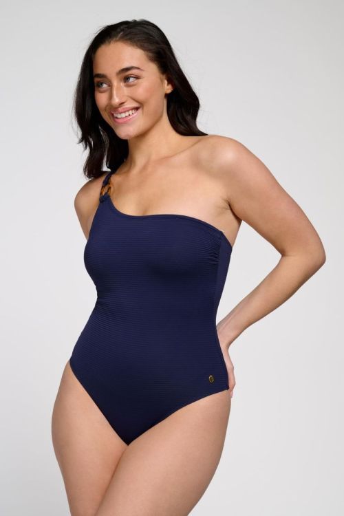 Ten Cate Beach Badpak one shoulder padded (60673/1640) - WeekendMode