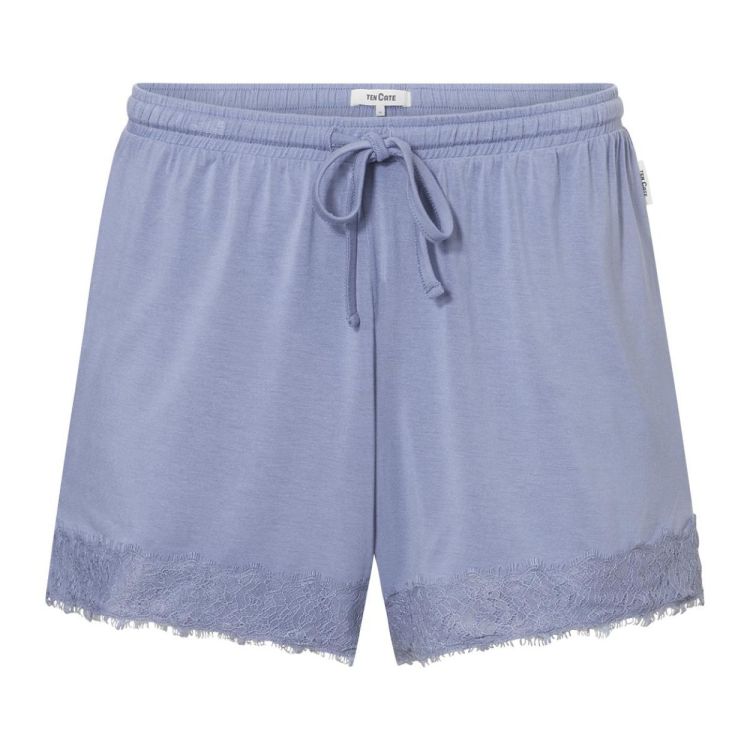 Ten Cate Pyjama set V-neck lace (60689/6223 powder blue) - WeekendMode