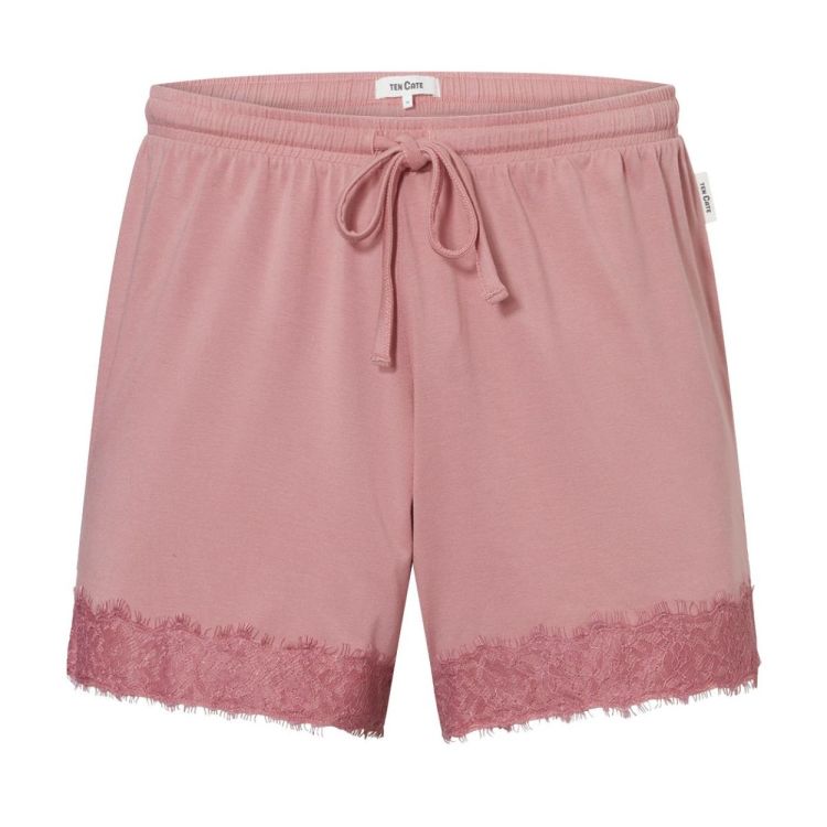 Ten Cate Pyjama set V-neck lace (60689/6222 rose pink) - WeekendMode