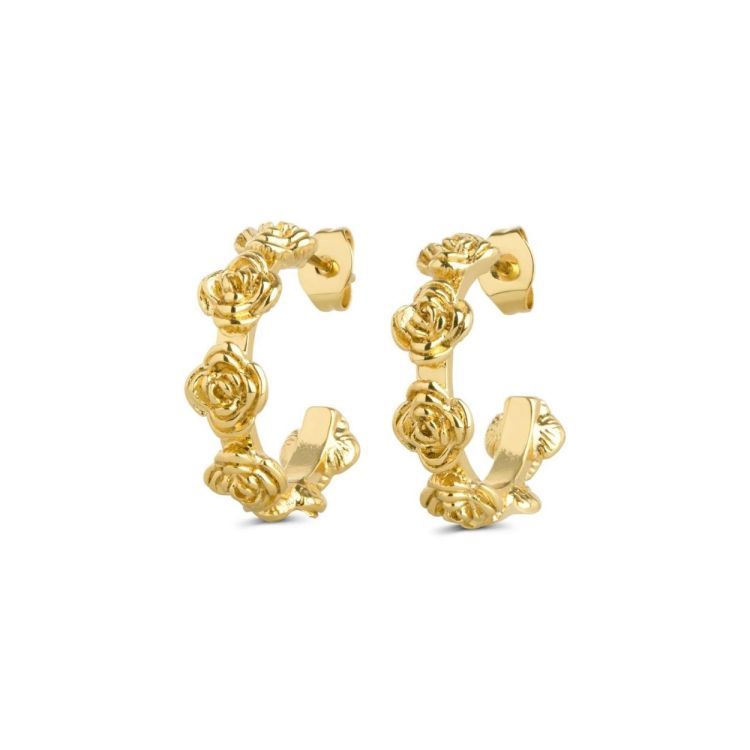 Timi of Sweden Gerda - Flower Stud Earrings SS (8544102) - WeekendMode