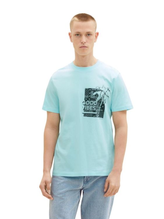 Tom Tailor Denim Men printed t-shirt (1037205/30655) - WeekendMode