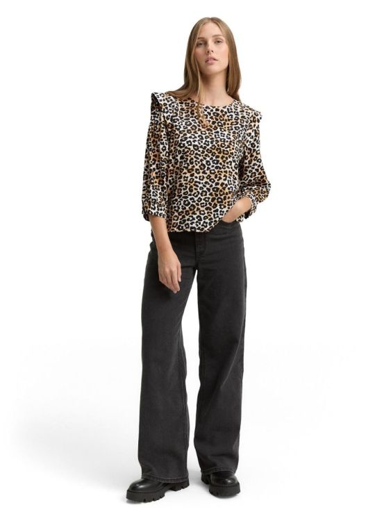 Tom Tailor Female Denim blouse with sleeve detail (1047612/38384) - WeekendMode