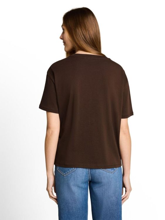 Tom Tailor Female Denim boxy T-shirt with print (1050921/40514) - WeekendMode