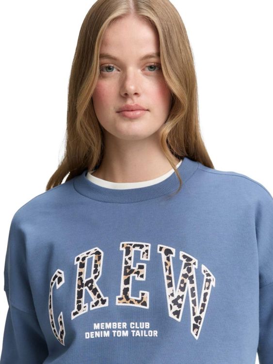 Tom Tailor Female Denim Crewneck Sweatshirt (1045508/28969) - WeekendMode