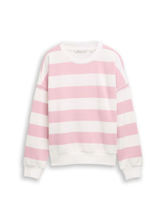 Tom Tailor Female Denim Crewneck Sweatshirt (1045508/40007) - WeekendMode