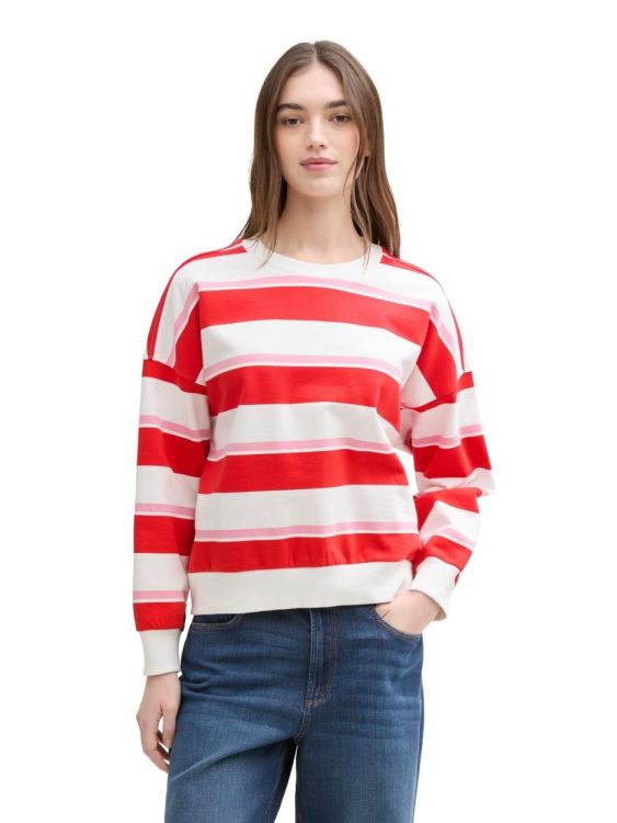 Tom Tailor Female Denim Crewneck Sweatshirt (1045508/37179) - WeekendMode