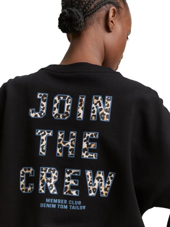 Tom Tailor Female Denim Crewneck Sweatshirt (1045508/14482) - WeekendMode