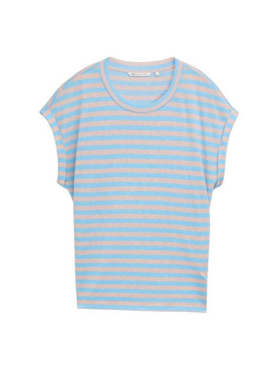Tom Tailor Female Denim fluent T-shirt (1045446/38251) - WeekendMode
