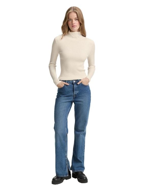 Tom Tailor Female Denim knit rib turtle neck pullover (1048339/10332) - WeekendMode