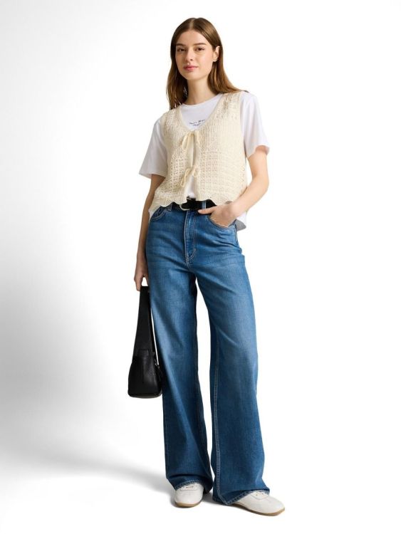 Tom Tailor Female Denim knit structured vest (1051316/10330) - WeekendMode