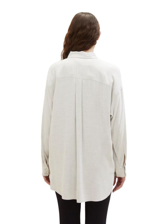 Tom Tailor Female Denim long cozy shirt with yoke (1038815/32510) - WeekendMode