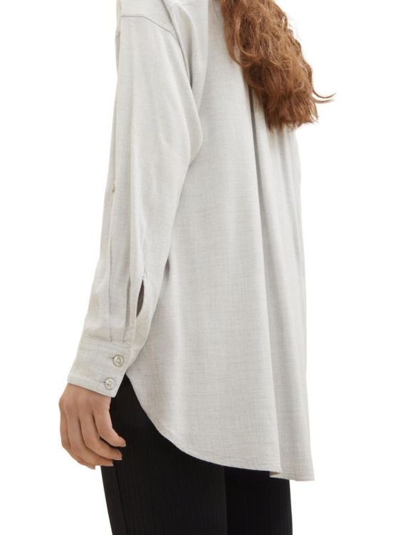 Tom Tailor Female Denim long cozy shirt with yoke (1038815/32510) - WeekendMode
