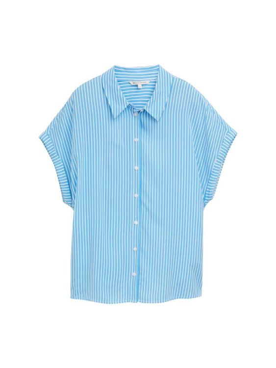 Tom Tailor Female Denim shortsleeve shirt (1047035/37811) - WeekendMode