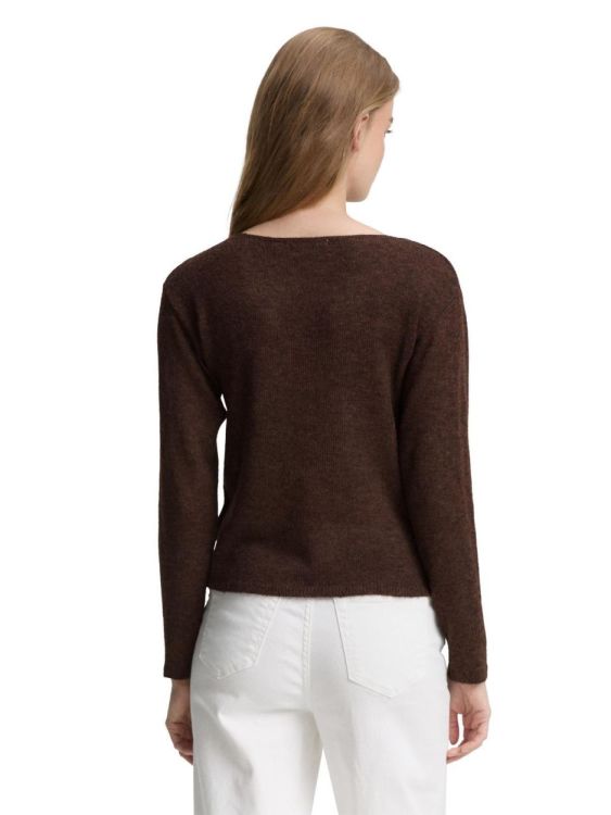 Tom Tailor Female Denim soft boat neck pullover (1047899/38864) - WeekendMode