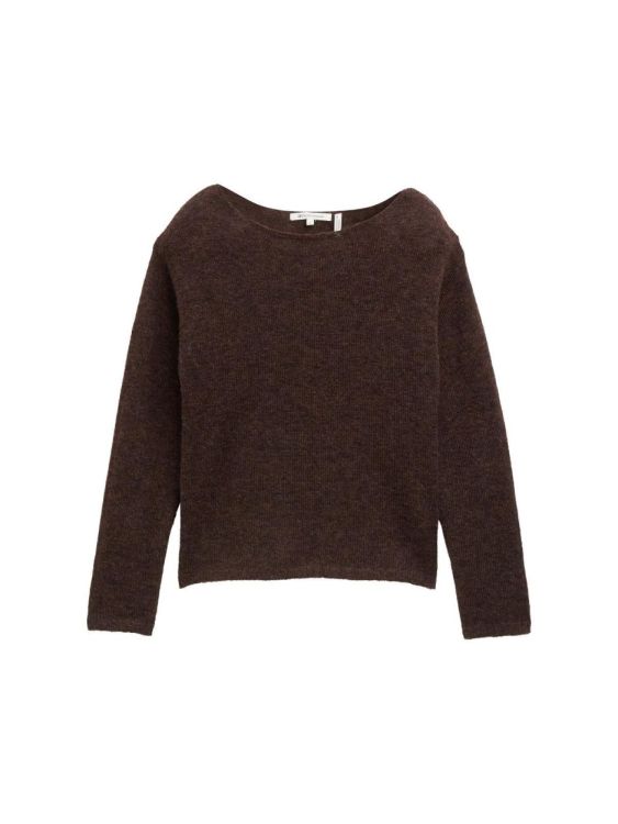 Tom Tailor Female Denim soft boat neck pullover (1047899/38864) - WeekendMode