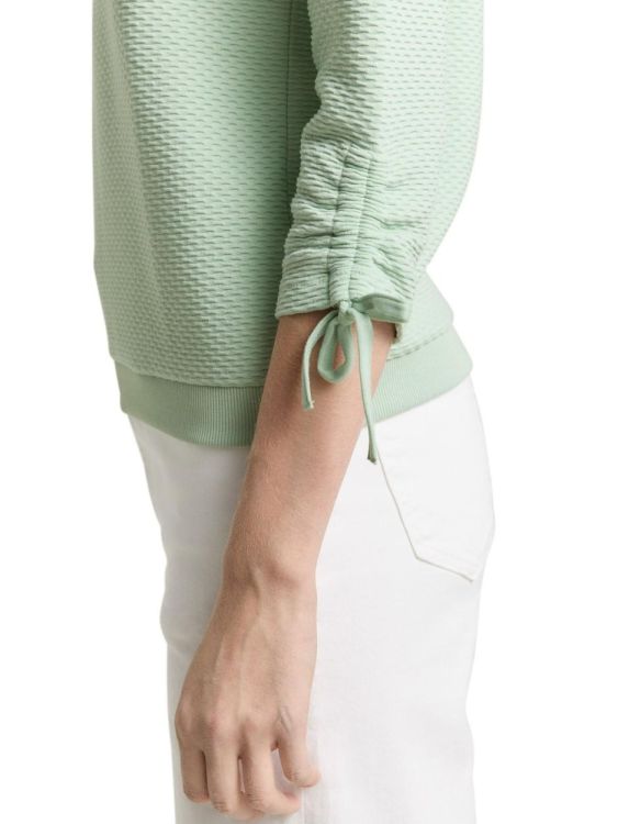 Tom Tailor Female Denim Sweatshirt w. sleeve detail NOS (1047227/39454) - WeekendMode