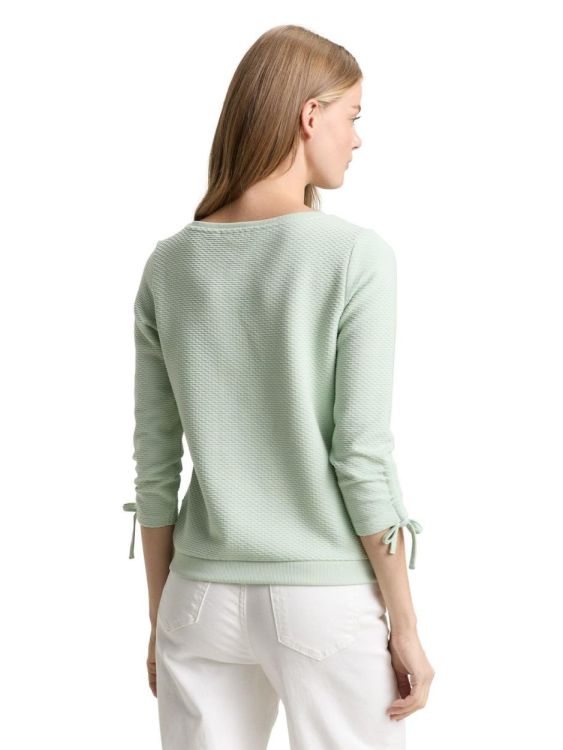 Tom Tailor Female Denim Sweatshirt w. sleeve detail NOS (1047227/39454) - WeekendMode