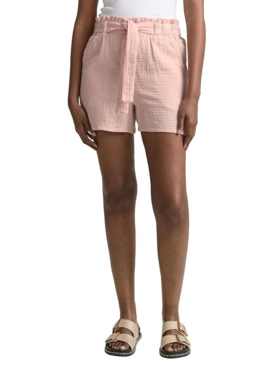 Tom Tailor Female Denim Textured Soft Shorts (1046845/10880) - WeekendMode