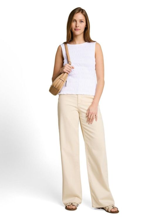 Tom Tailor Female Denim top with smocking (1050917/20000) - WeekendMode