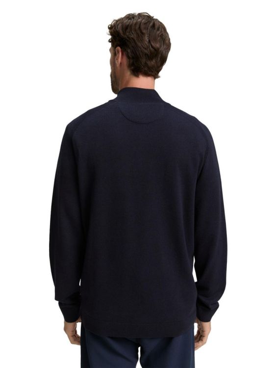 Tom Tailor Men Casual basic knit troyer NOS (1047569/13160) - WeekendMode