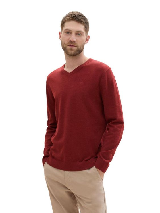 Tom Tailor Men Casual basic v-neck knit NOS (1039806/35676) - WeekendMode