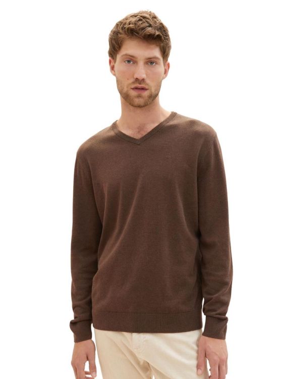 Tom Tailor Men Casual basic v-neck sweater (1027665/32717) - WeekendMode