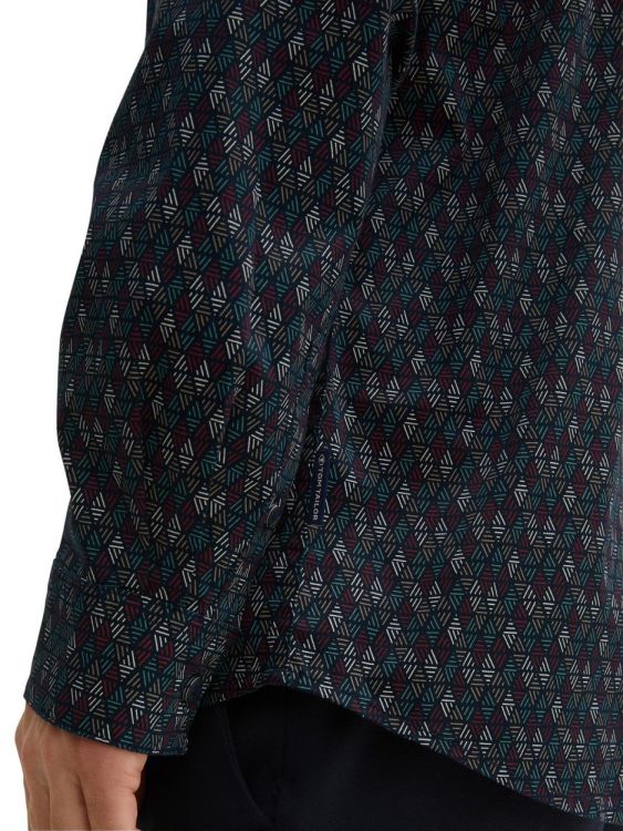 Tom Tailor Men Casual colorful printed shirt (1042667/36037) - WeekendMode