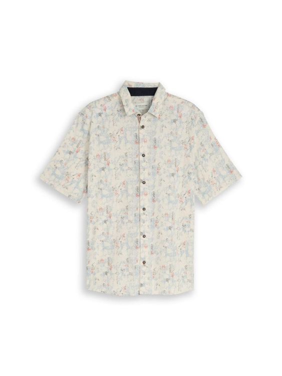 Tom Tailor Men Casual comfort printed shirt (1049592/39485) - WeekendMode