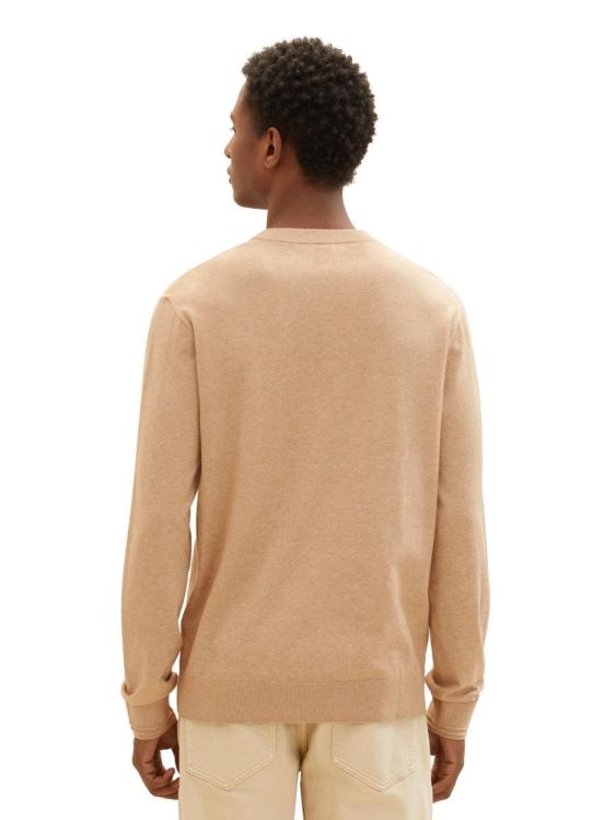 Tom Tailor Men Casual cosy structured v-neck knit (1038194/32722) - WeekendMode