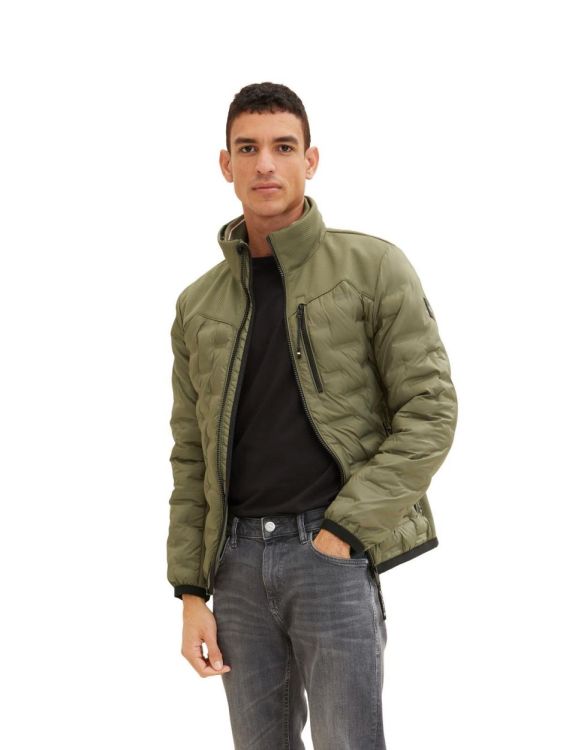Tom Tailor Men Casual decorated hybrid jacket (1034036/10415) - WeekendMode