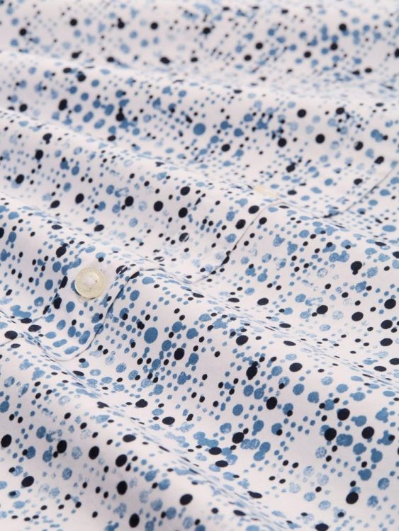 Tom Tailor Men Casual fitted printed stretch shirt (1047329/38497) - WeekendMode