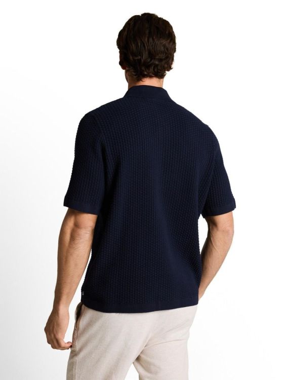 Tom Tailor Men Casual minimal structured knit polo jacket (1050757/10668) - WeekendMode