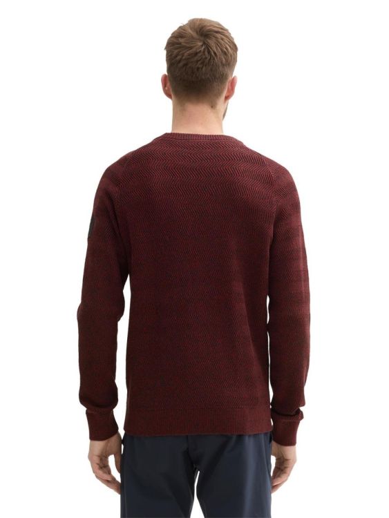 Tom Tailor Men Casual multicolor crewneck knit (1043273/36165) - WeekendMode