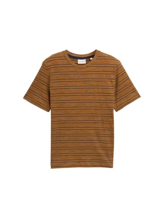 Tom Tailor Men Casual multicolored stripe t-shirt (1047810/38631) - WeekendMode