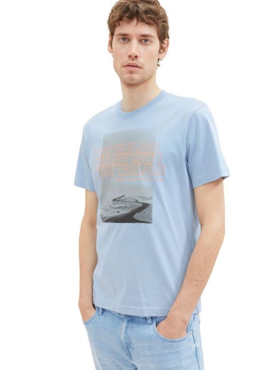 Tom Tailor Men Casual photoprint t-shirt (1036427/26320) - WeekendMode