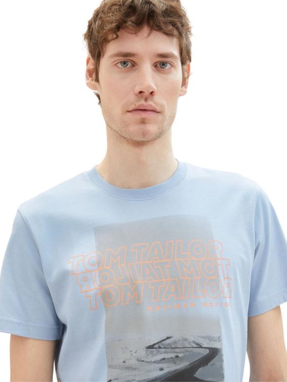 Tom Tailor Men Casual photoprint t-shirt (1036427/26320) - WeekendMode