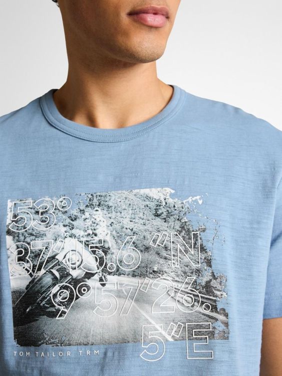 Tom Tailor Men Casual photoprint  t-shirt (1050175/39441) - WeekendMode