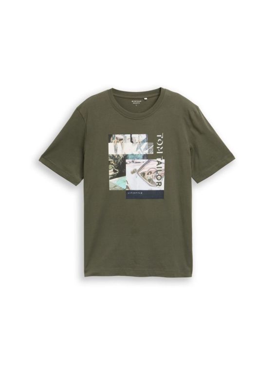 Tom Tailor Men Casual photoprint t-shirt (1050208/26543) - WeekendMode