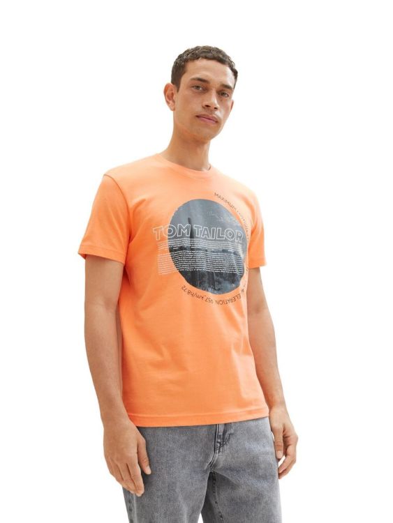 Tom Tailor Men Casual photoprint t-shirt (1036427/22195) - WeekendMode