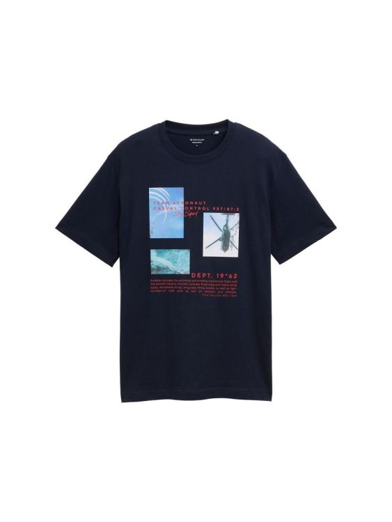 Tom Tailor Men Casual photoprinted t-shirt (1047809/10668) - WeekendMode