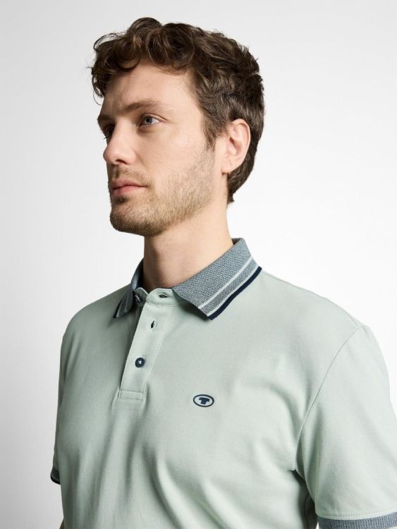 Tom Tailor Men Casual printed polo (1050778/12792) - WeekendMode