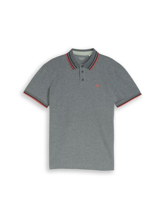 Tom Tailor Men Casual printed polo (1050778/40049) - WeekendMode