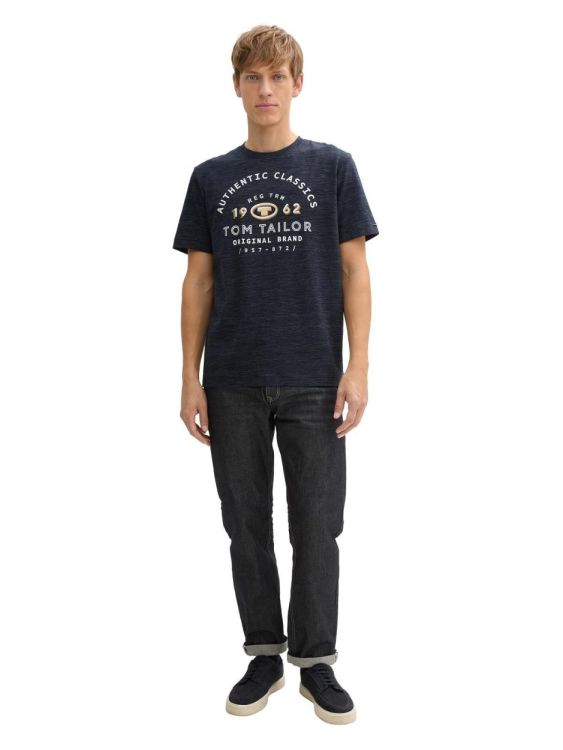 Tom Tailor Men Casual printed t-shirt (1045625/32450) - WeekendMode