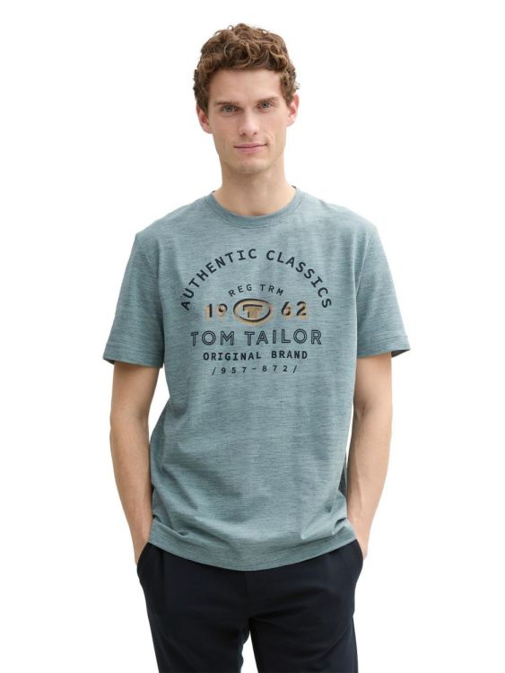 Tom Tailor Men Casual printed t-shirt (1045625/37578) - WeekendMode