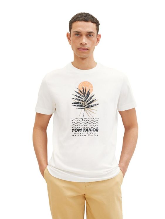Tom Tailor Men Casual printed t-shirt (1036430/10332) - WeekendMode